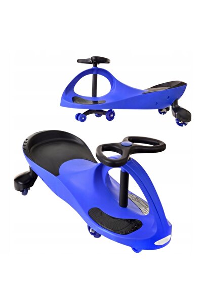 Esser Gravity Ride-On Scooter with LED Wheels, Blue, 130 kg Capacity
