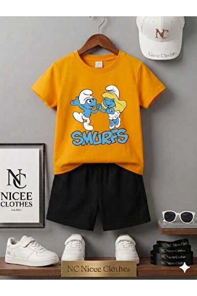 NC Nicee Clothes ΚΑΛΟΚΑΙΡΙΝΟ ΠΑΙΔΙΚΟ ΜΠΛΟΥΖΑΚΙ ΚΑΙ ΣΟΡΤΣ UNISEX (ΣΤΡΙΝΓΚΛΣ ΜΠ...
