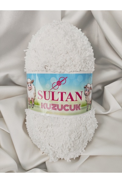 Sultan Kuzucuk Anakuzusu White Hand Knitting Yarn 100Gr. (1 Piece) - Color: 701