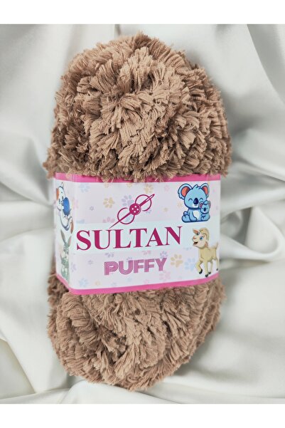 Sultan Puffy Milk Coffee Fir pentru tricotat manual 100gr. 100 metri. (1 buca...