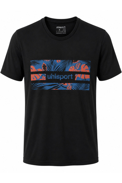 UHLSPORT تي شيرت بياكا قطن مقاس أكبر من M