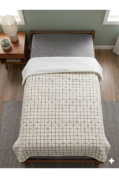 ŞENER HOME Striped Pattern Printed 150X240 Cm. Single Person Single Pike