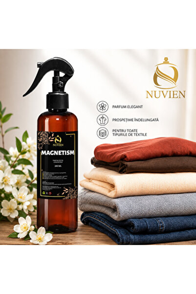 Nuvien Parfum de rufe 200 ml – Magnetism, Aromă intensă și seducătoare, cu no...