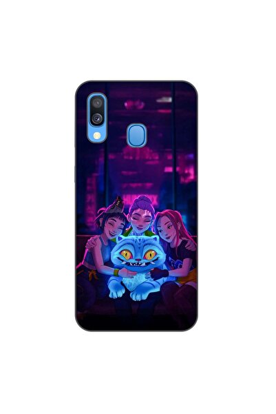 OEM Husa compatibila cu Samsung Galaxy A40 Silicon Gel Tpu Model KPop Demon H...