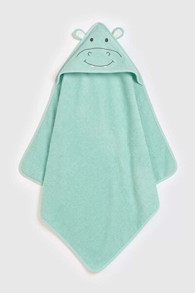 MOTHERCARE Hippo Cuddle and Dry Hooded Towel