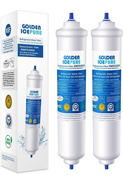 Othes GOLDEN ICEPURE RWF0300A Inline Water Filter Replacement for GE® GXRTQR,...