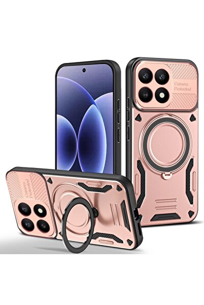 sscase Armor MagSafe Σκληρή Θήκη με Δαχτυλίδι Pink (Xiaomi 17 5G)