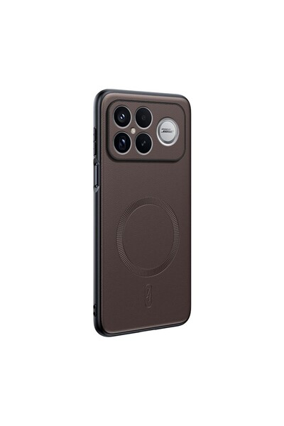 sscase Plain Magsafe Σκληρή Θήκη Brown (Xiaomi Poco F8 Ultra 5G)
