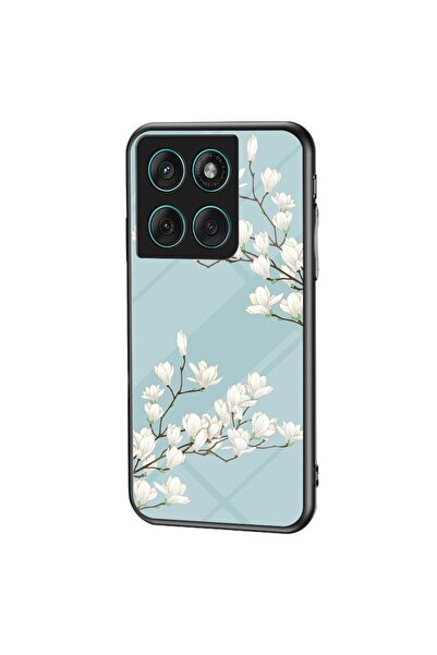 sscase Floral Σκληρή Θήκη με Τζάμι Gardenia (Motorola Edge 60 5G / Edge 60 Fu...