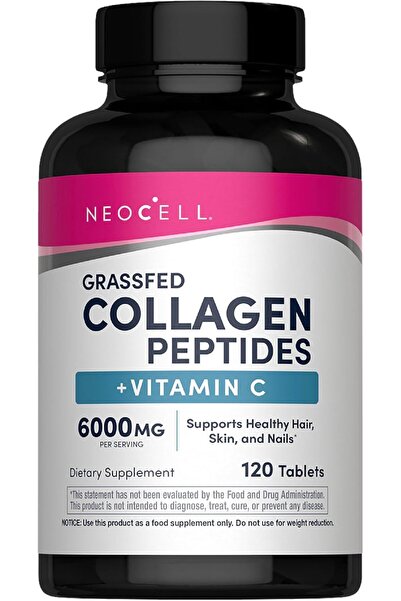 Neocell Super Collagen with Vitamin C, 120 Kapsül Usa Menşeii