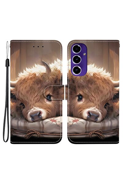 sscase Colored Drawing Θήκη Πορτοφόλι Calf (Samsung Galaxy A17 4G / 5G)