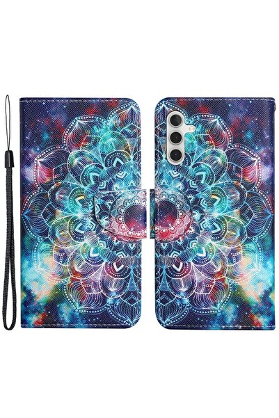 sscase Colored Drawing Θήκη Πορτοφόλι Starry Sky / Mandala (Samsung Galaxy A2...
