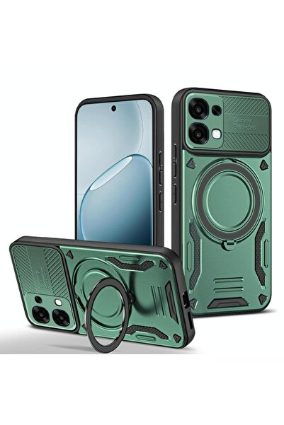 sscase Armor MagSafe Σκληρή Θήκη με Δαχτυλίδι Green (Oppo A6 Pro 4G/5G)