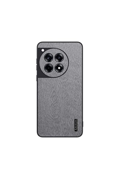 sscase Wood Σκληρή Θήκη Grey (OnePlus 12R 5G)