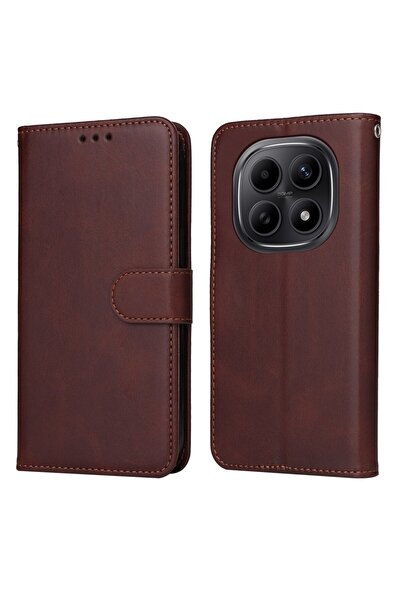 sscase Basic Θήκη Πορτοφόλι Brown (Xiaomi Redmi Note 15 5G/Poco M8 5G)
