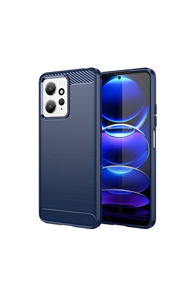 sscase Brushed Carbon Θήκη Σιλικόνης Blue (Xiaomi Redmi Note 12 4G)