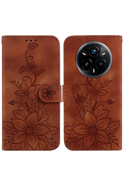sscase Lily Θήκη Πορτοφόλι Brown (Realme 14 Pro Plus 5G)