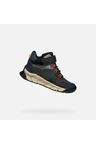 Geox Pantofi de gleznă pentru băieți, albastru închis, Flexyper Pro Boy B
