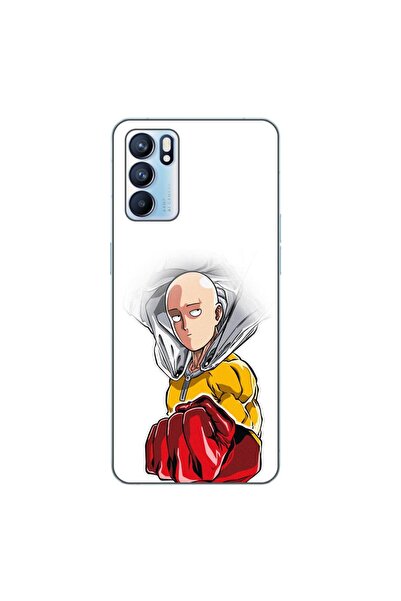 OEM Husa compatibila cu Oppo Reno6 5G Silicon Gel Tpu Model One Punch Man Sai...