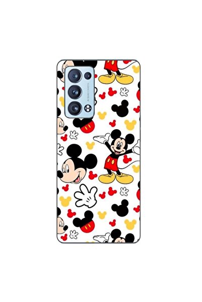 OEM Husa compatibila cu Oppo Reno6 Pro 5G Silicon Gel Tpu Model Mickey Cool P...