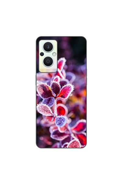 OEM Husa compatibila cu Oppo Reno7 Lite Silicon Gel Tpu Model Flori Inghetate
