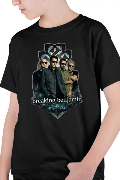 OEM Παιδικό Αγορίστικο Μπλουζάκι Ροκ Breaking Benjamin