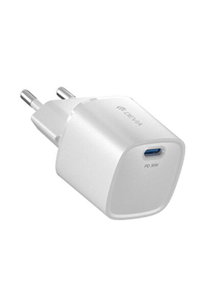 Devia Ασύρματος Φορτιστής GaN με Θύρα USB-C, Παροχή Ισχύος 30W, Γρήγορη Φόρτι...