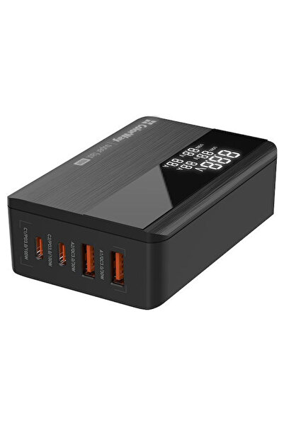 ColorWay Σταθμός Φόρτισης με 2 Θύρες Εξόδου USB-A και 2 Θύρες Εξόδου USB-C, Π...