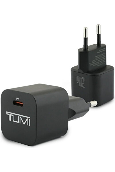TUMI Φορτιστής Χωρίς Καλώδιο με Θύρα USB-C, 20W Power Delivery, Μαύρο (TUTATR...