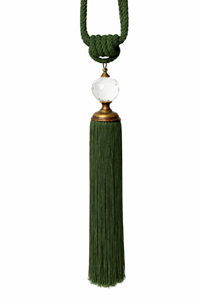 Sophia BORA BORA decorative curtain rod, for lateral fastening of curtains, g...