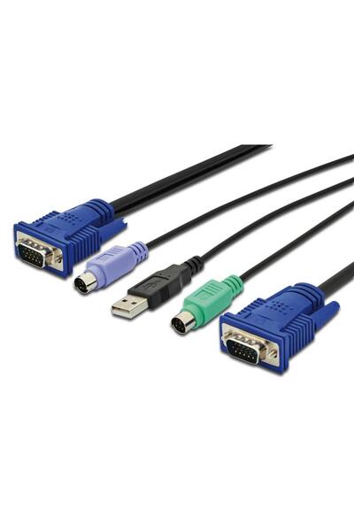 Digitus Set Cabluri KVM, Digitus, VGA, Multicolor DS-19233