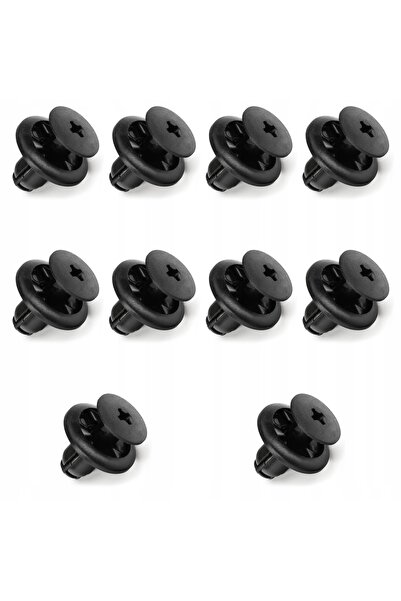 OEM Set 10 cleme pentru tapiterie, Compatibil cu Hyundai Tucson, Negru