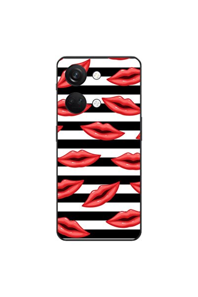 OEM Husa compatibila cu OnePlus Nord 3 Silicon Gel Tpu Model Striped Kisses