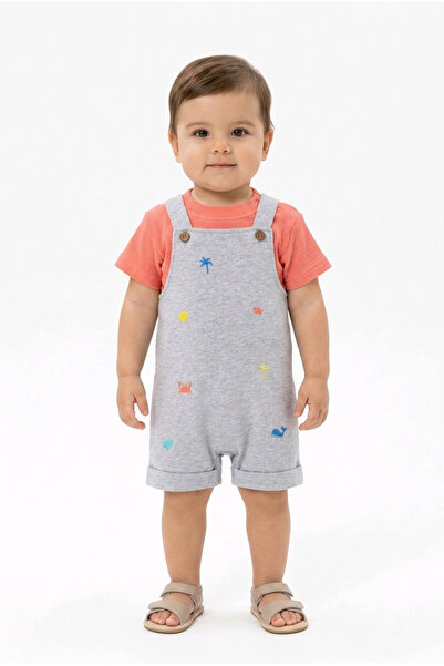 Nutmeg Jumpsuit and T-shirt set