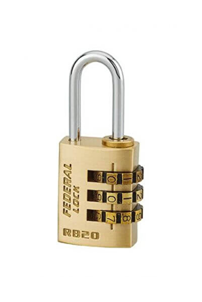 THIRARD Lacăt pentru bagaje, cu cod, RB, 20 mm