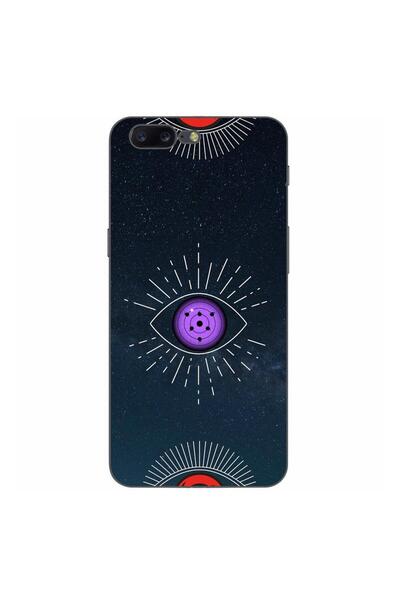 OEM Husa compatibila cu OnePlus 5 Silicon Gel Tpu Model Tomoe Rinnegan Eye