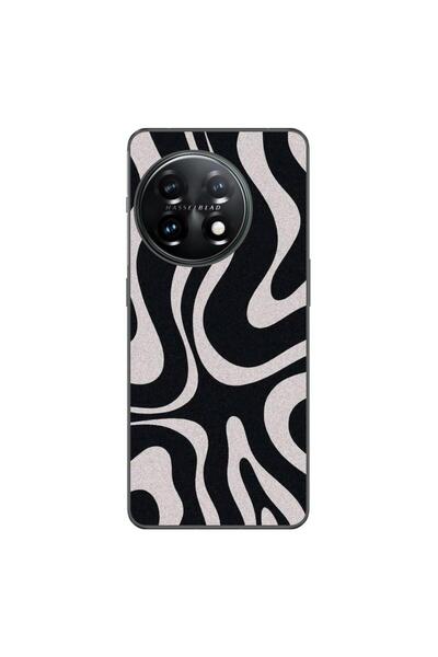 OEM Case compatible with OnePlus 12 Silicone Gel Tpu Pattern Monochrome Hypnotic