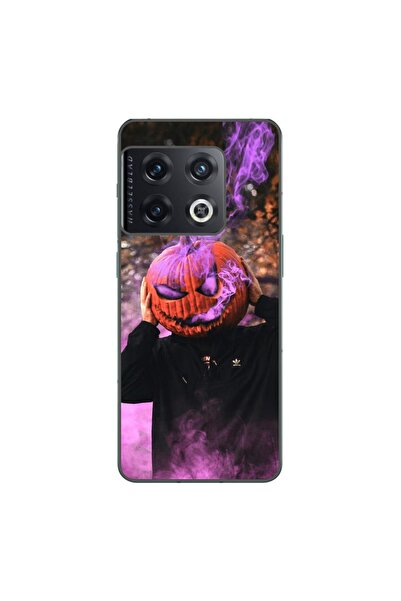 OEM Husa compatibila cu OnePlus 10 Pro Silicon Gel Tpu Model Halloween Cap Do...