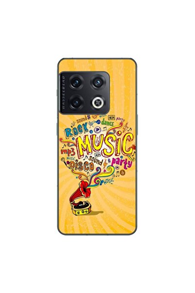 OEM Husa compatibila cu OnePlus 10 Pro Silicon Gel Tpu Model Muzica la Gramofon