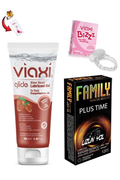 Viaxi Çikolata Aromalı Uyarıcılı Kayganlaştırıcı Jel- Etkili Plus Time Prezer...