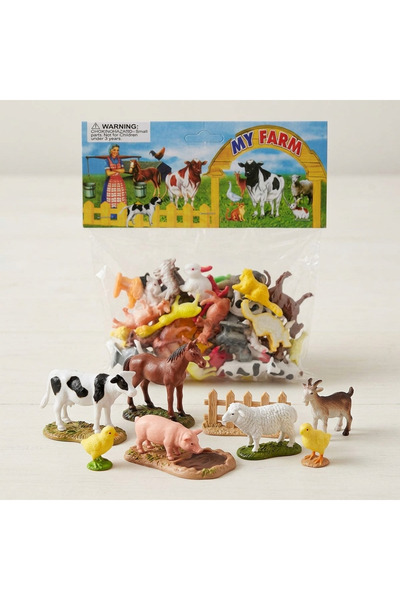 CasaDesteapta.ro Jucarie Set Mare Figurine „My Farm” – Animale de la Fermă, D...