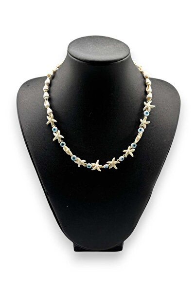 Bozhi Necklace Glass Beads Business Woman Style