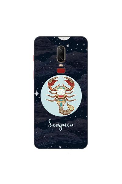 OEM Husa compatibila cu OnePlus 6 Silicon Gel Tpu Model Horoscop Scorpion