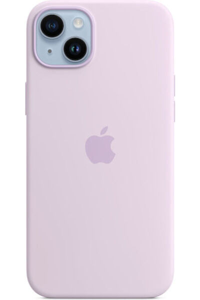 Apple Θήκη Πλάτης Σιλικόνης Λιλά (iPhone 14 Plus) Κωδικός: MPT83ZM/A