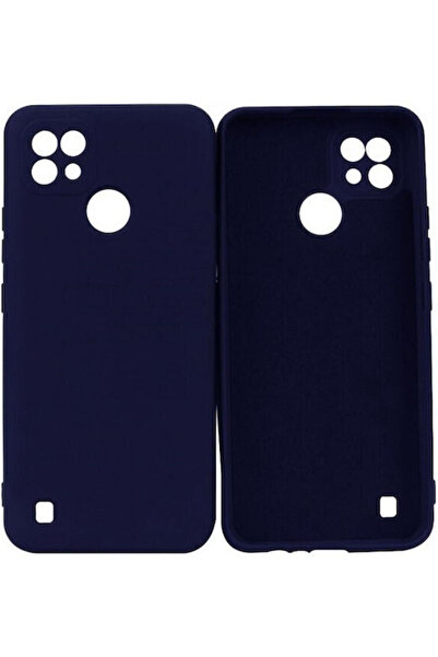 Senso Υγρή Σιλικόνη Πίσω Κάλυψης Μπλε (Realme C21Y / C25Y) Κωδικός: SELIRMC21YBL