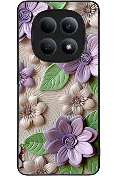 Other Θήκη Sonique Σειρά 3D Λουλούδια Xiaomi Redmi Note 15 4G Μωβ