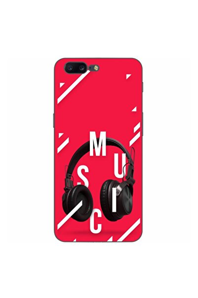 OEM Husa compatibila cu OnePlus 5 Silicon Gel Tpu Model Music Headphones