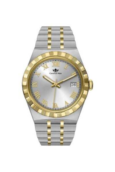 Caverton Mair Men's mixed steel watch