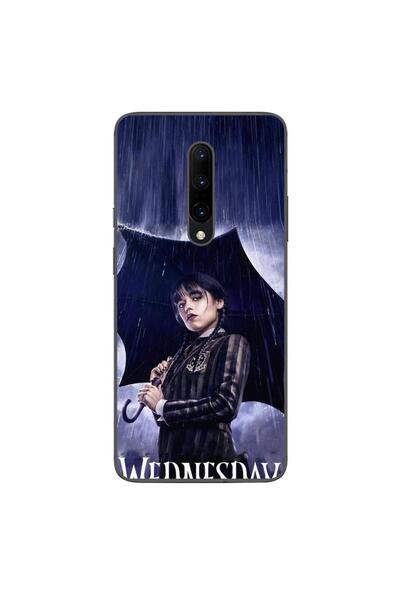 OEM Husa compatibila cu OnePlus 7 Pro Silicon Gel Tpu Model Wednesday Umbrella