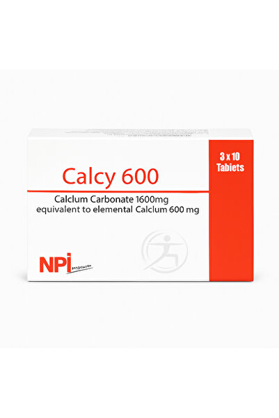 JAMJOOM PHARMA كالسي 600 ملغ 30 قرص | CALCY 600 MG 30 TAB
